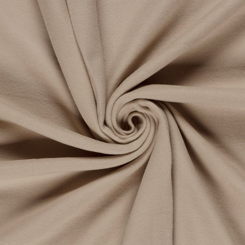 Baumwoll-Fleece - Beige