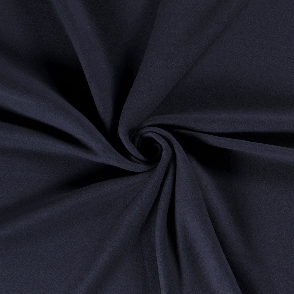 Baumwoll-Fleece - Dunkelblau