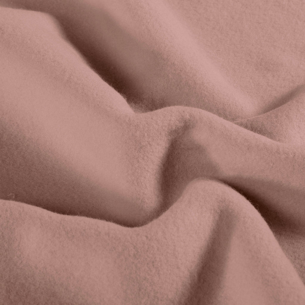 Baumwoll-Fleece - Rosa