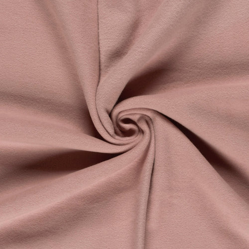 Baumwoll-Fleece - Rosa