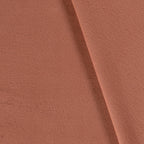 Baumwoll-Fleece - Rotbraun