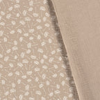 Musselin Beige - Pusteblumen