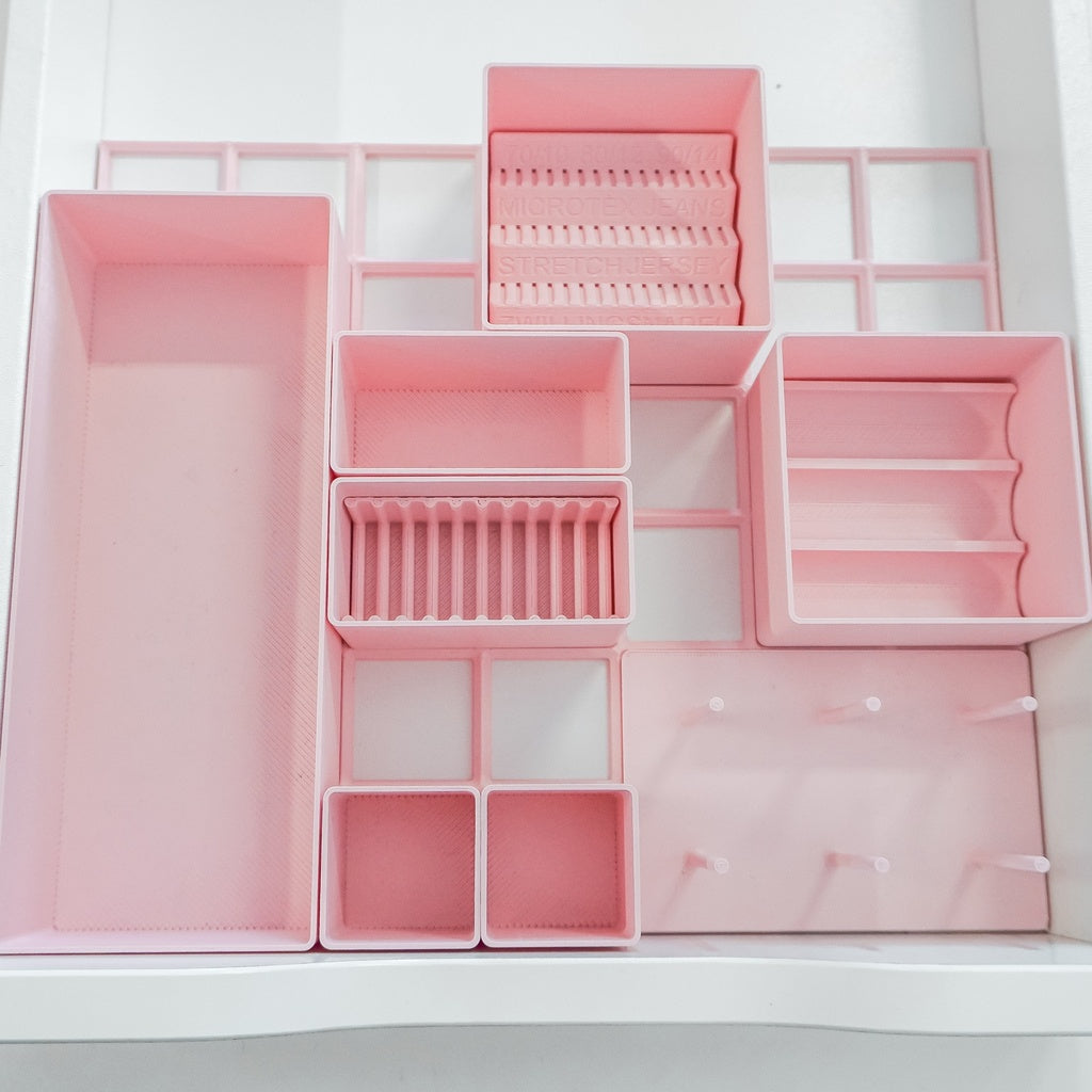 Set S Rosa - Ikea Alex Schubladenelement