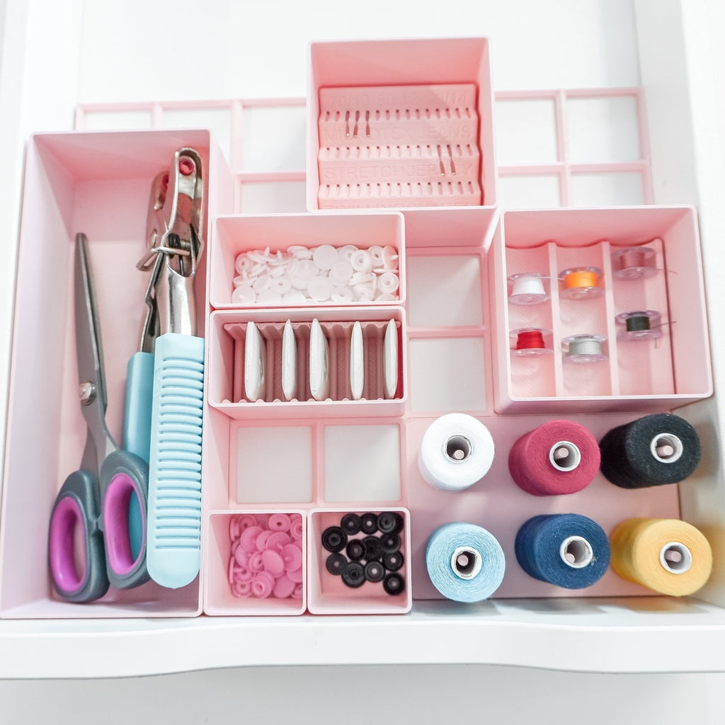 Set S Rosa - Ikea Alex Schubladenelement
