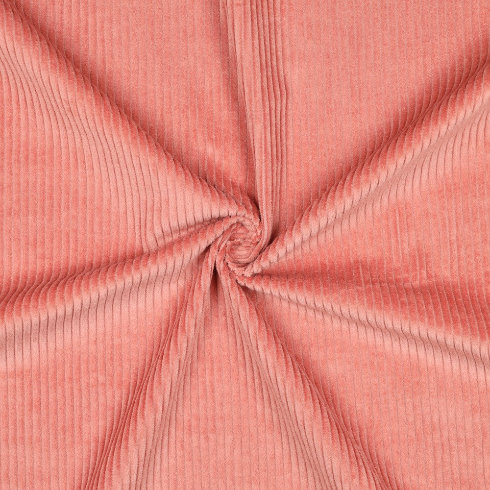 Baumwollcord - Korallenrosa