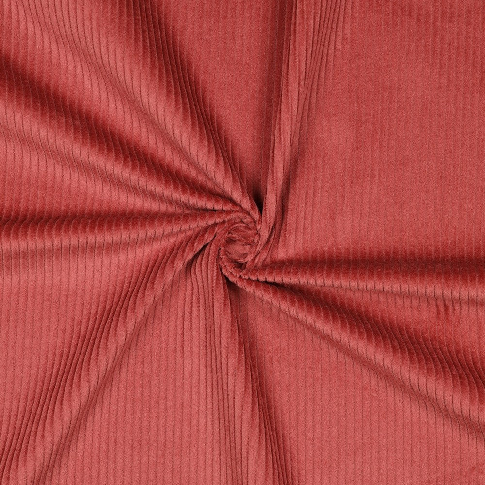 Baumwollcord - Warmes Rot