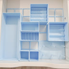 Set S Blau – Schubladen-Organizer für Ikea Alex