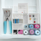 Set S Weiß – Schubladen-Organizer für Ikea Alex