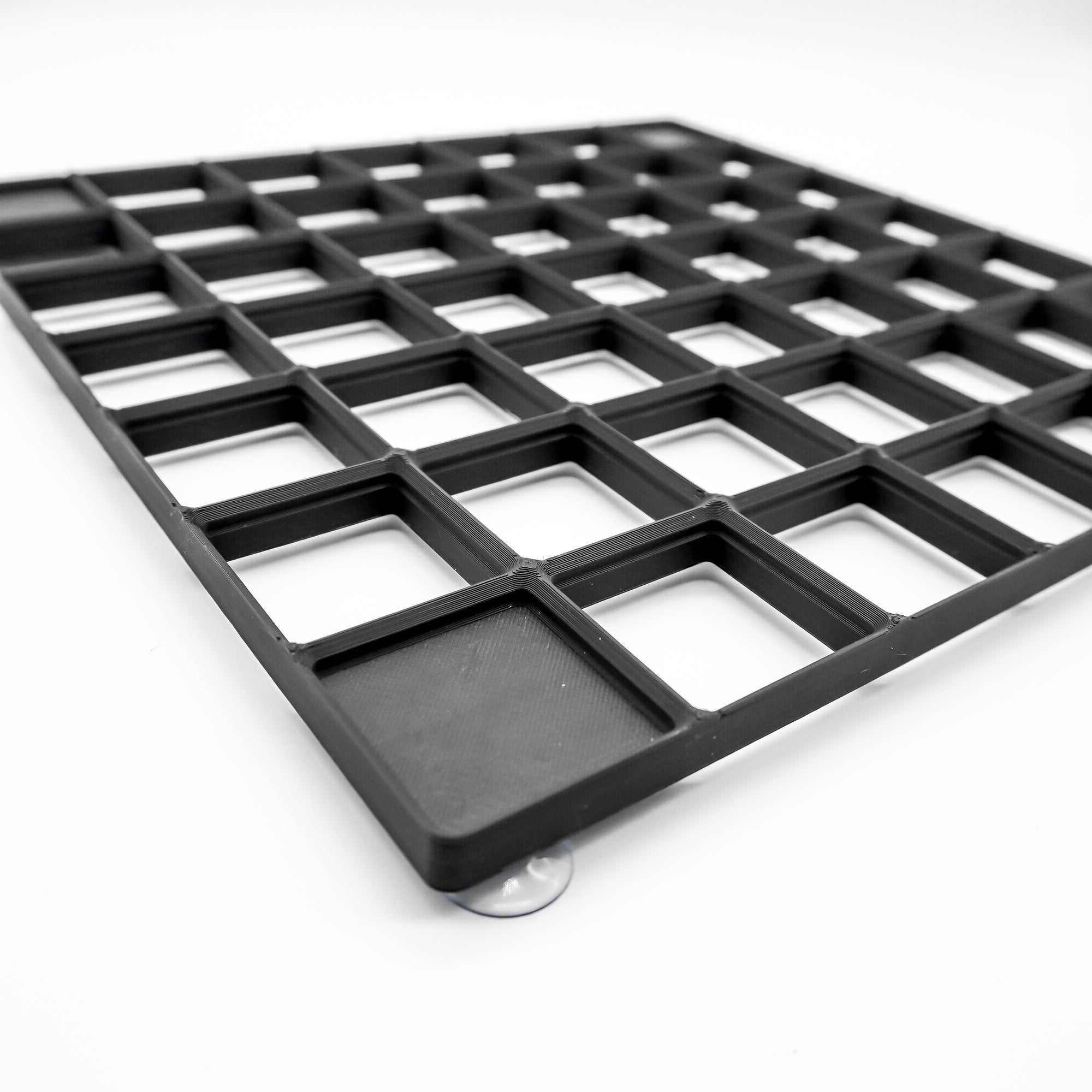 Basis Platte 7x7 mit Saugnäpfen - für den Tisch