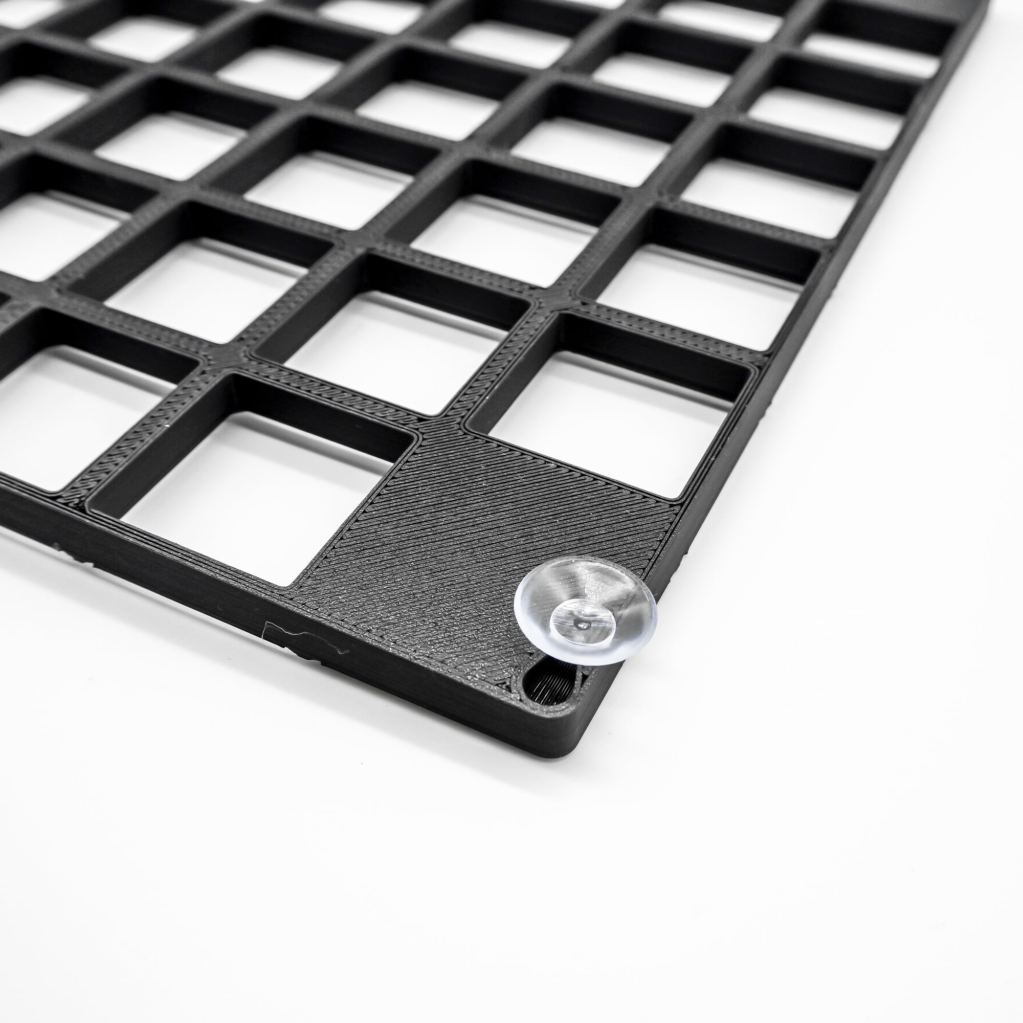 Basis Platte 7x7 mit Saugnäpfen - für den Tisch
