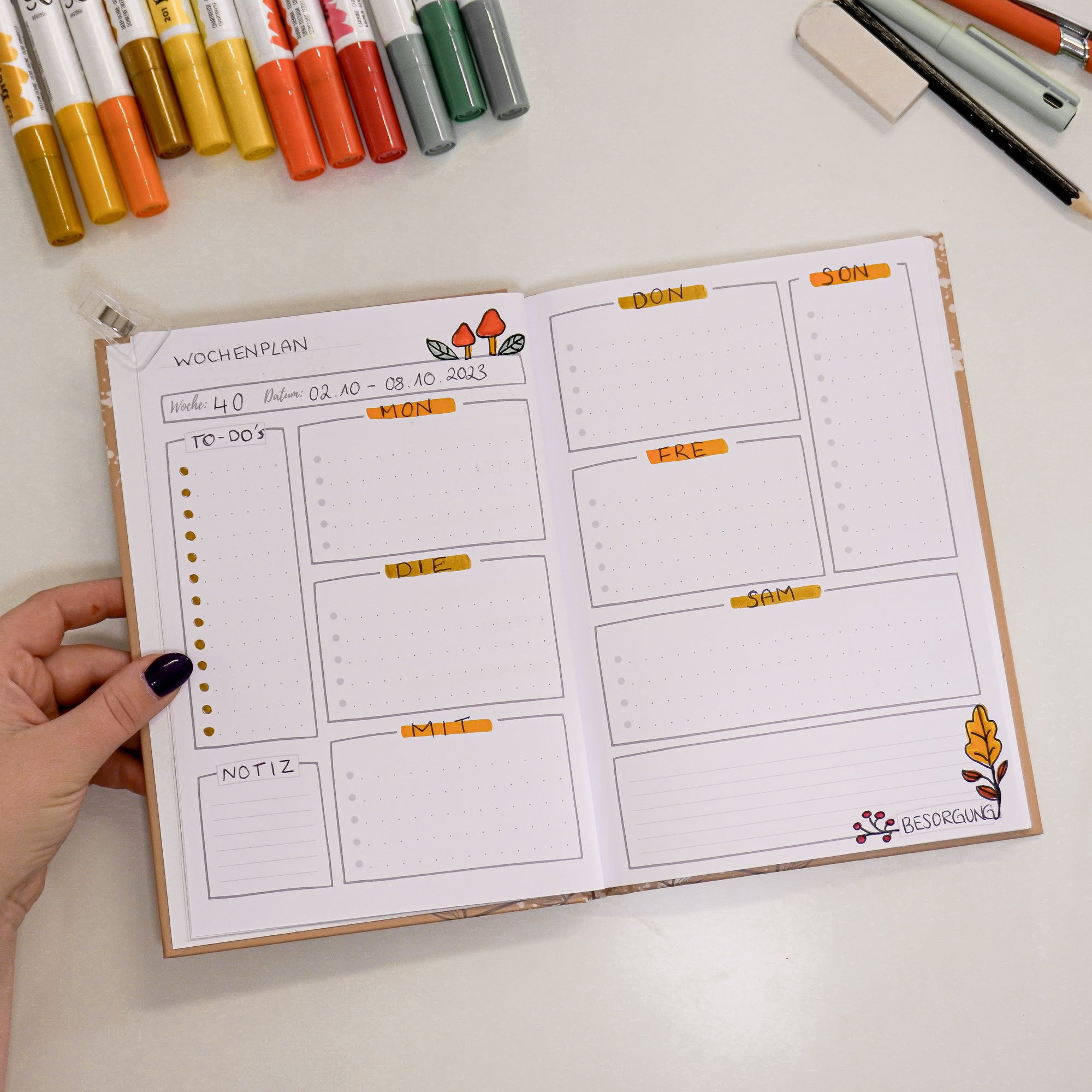 Mein Bullet Journal by Monentia