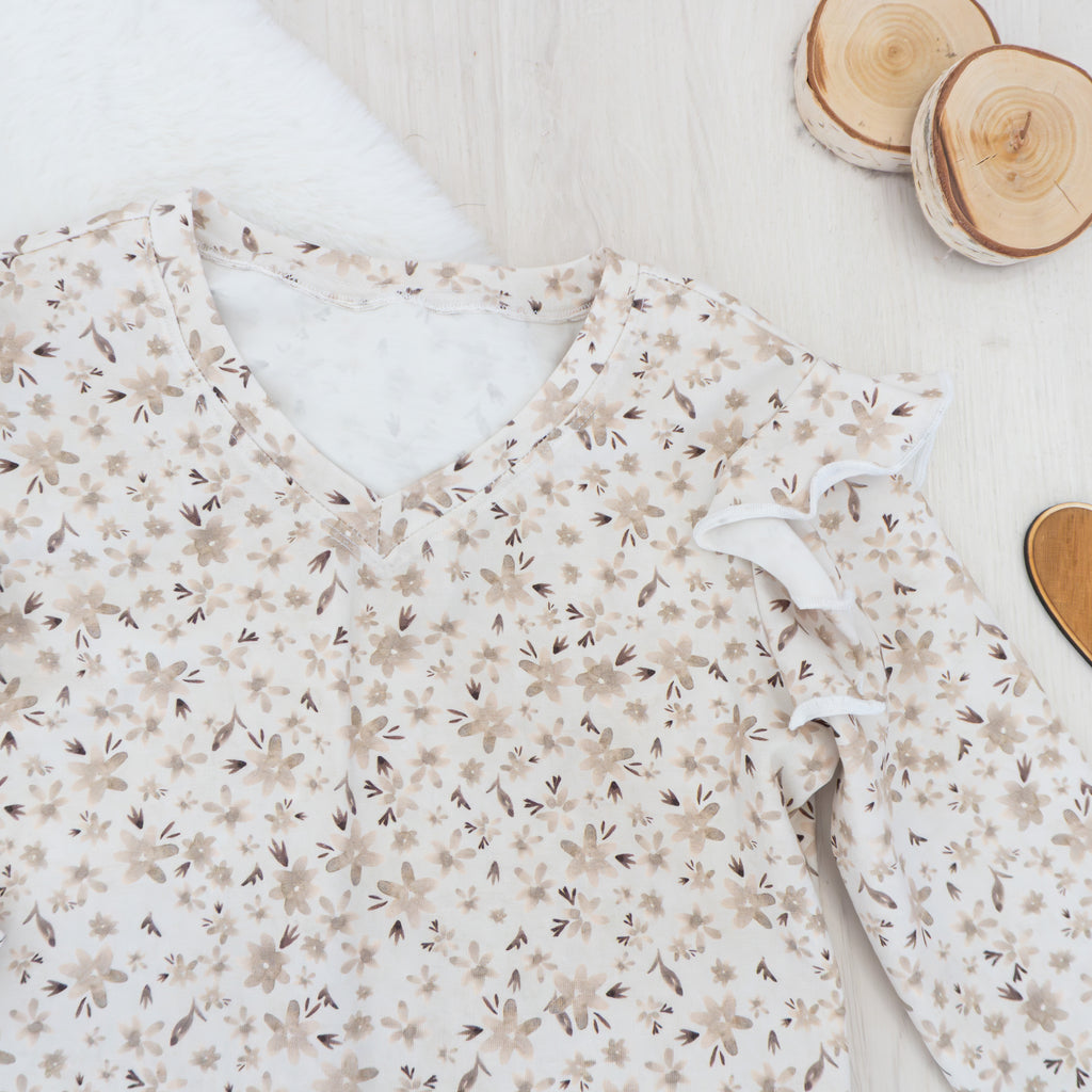 Shirt Blüten - Gr. 104