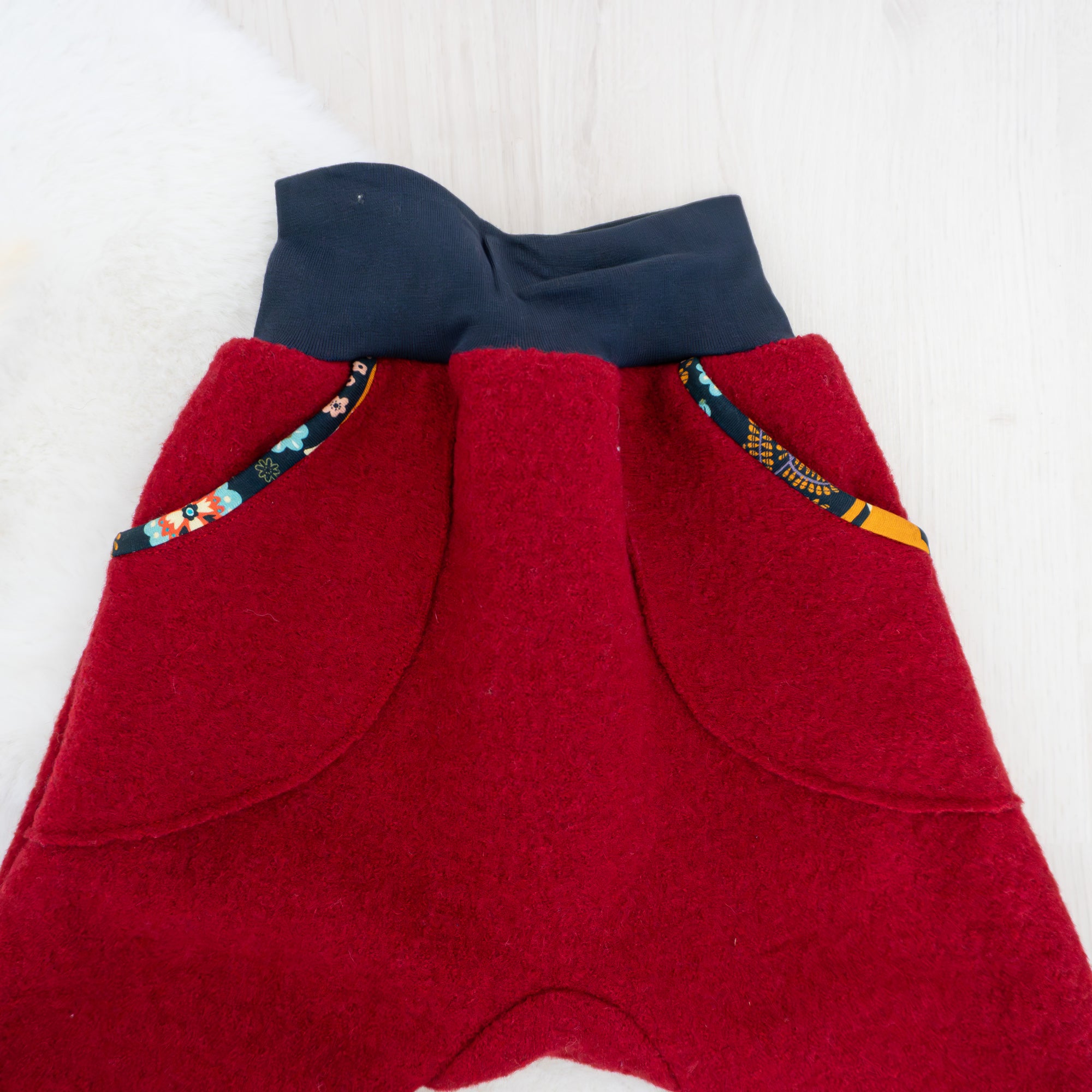 Outdoor Wollwalkhose - ungefüttert - Gr. 116