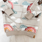 Sweater Regenbogen Reise - aus Bio-Baumwolle