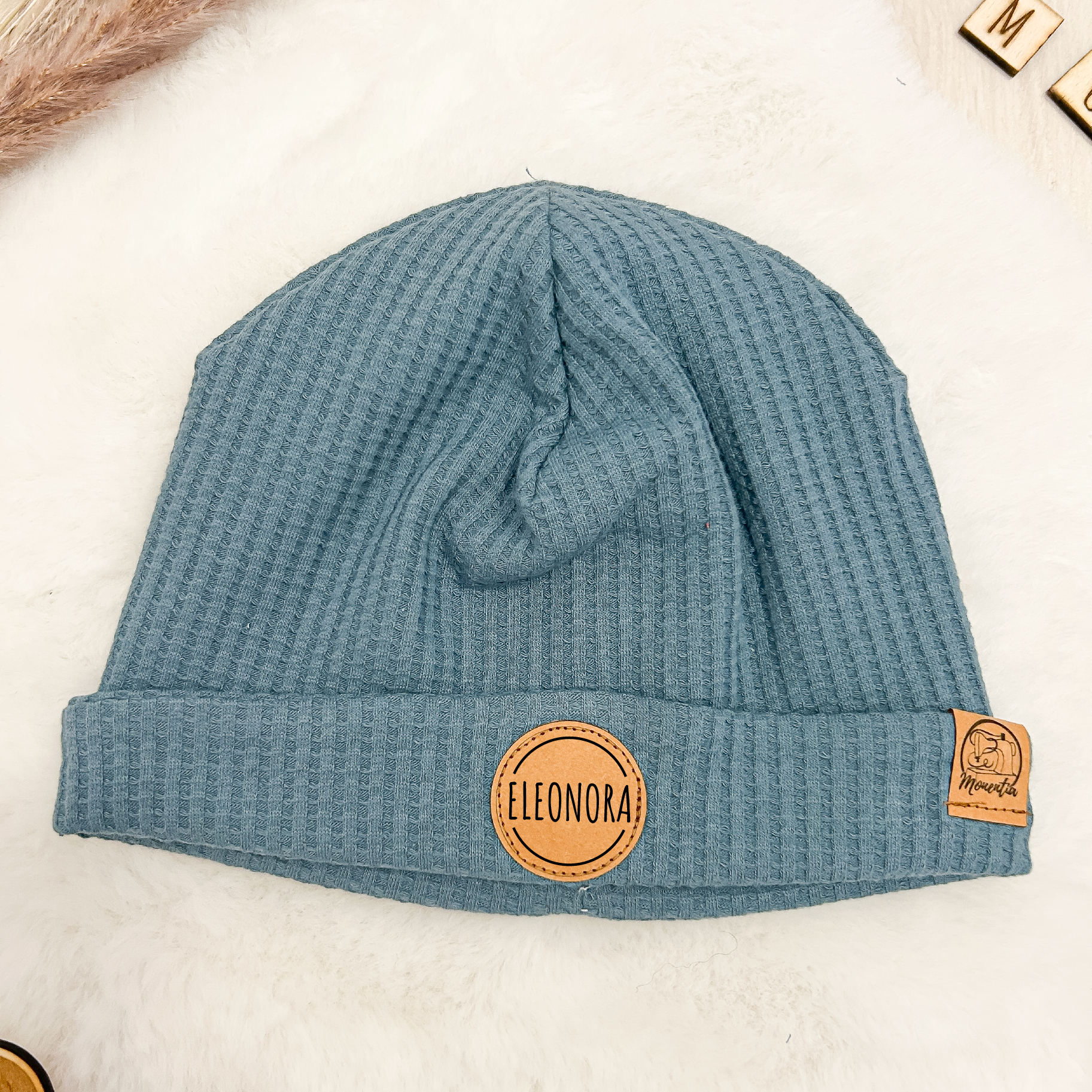 Beanie zum selber personalisieren - Hellblau
