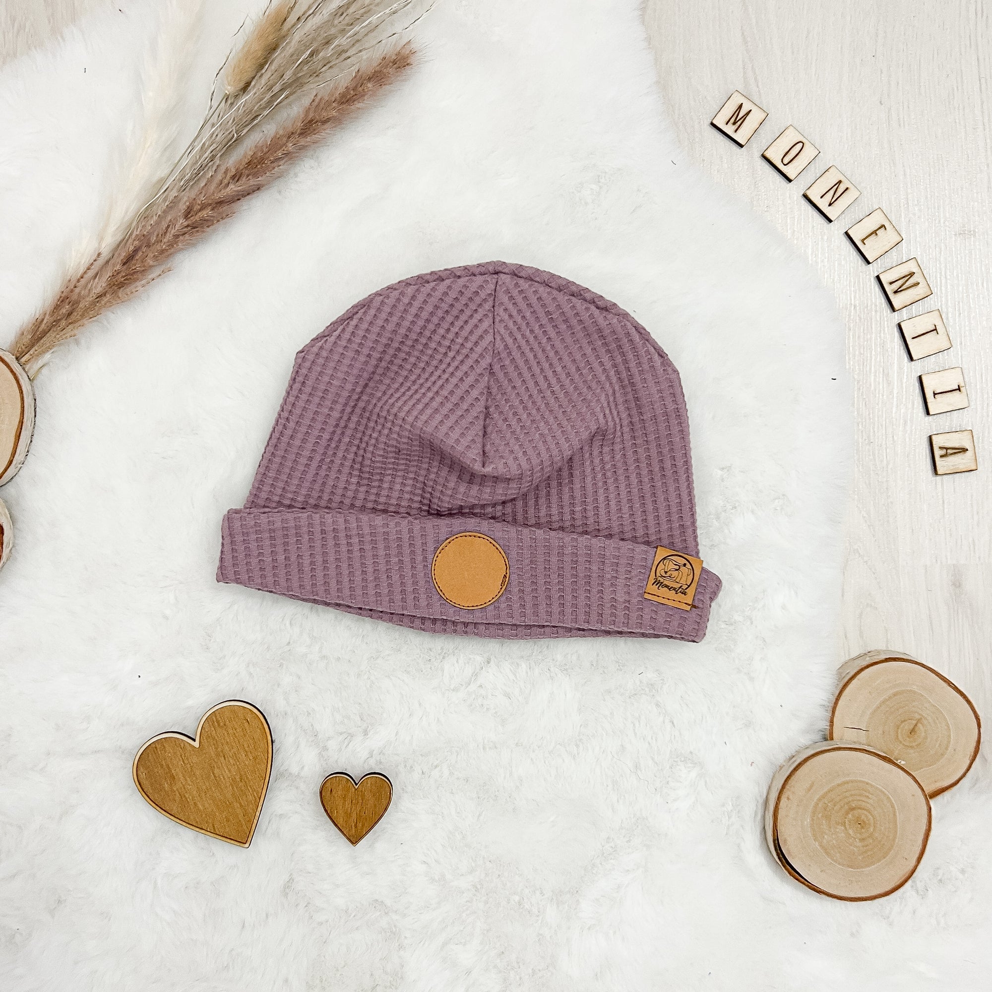 Beanie zum selber personalisieren - Altrosa