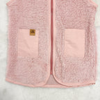 Teddyplüsch Weste - aus Baumwolle - Gr. 116