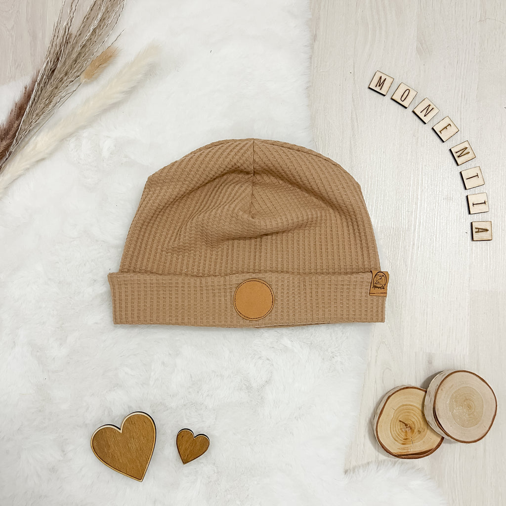 Beanie zum selber personalisieren - Beige