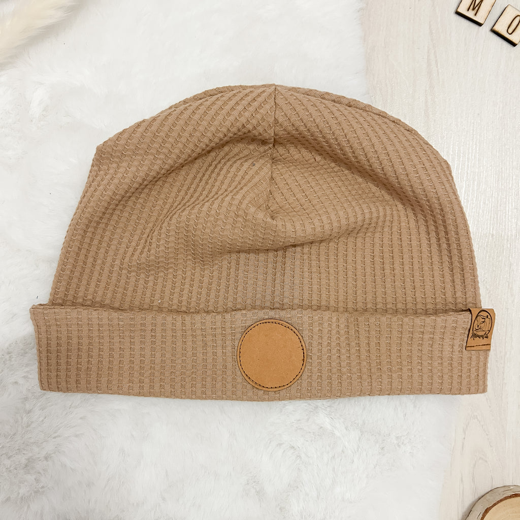 Beanie zum selber personalisieren - Beige