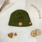 Beanie zum selber personalisieren - Khaki - Gr. 56-58