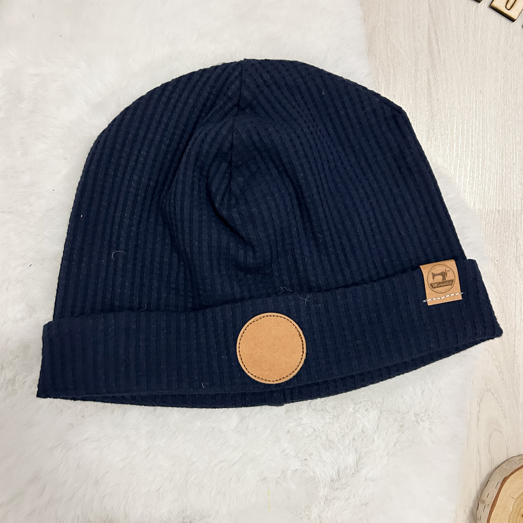 Beanie zum selber personalisieren - Dunkelblau - Gr. 56-58