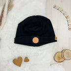 Beanie zum selber personalisieren - Schwarz - Gr. 56-58