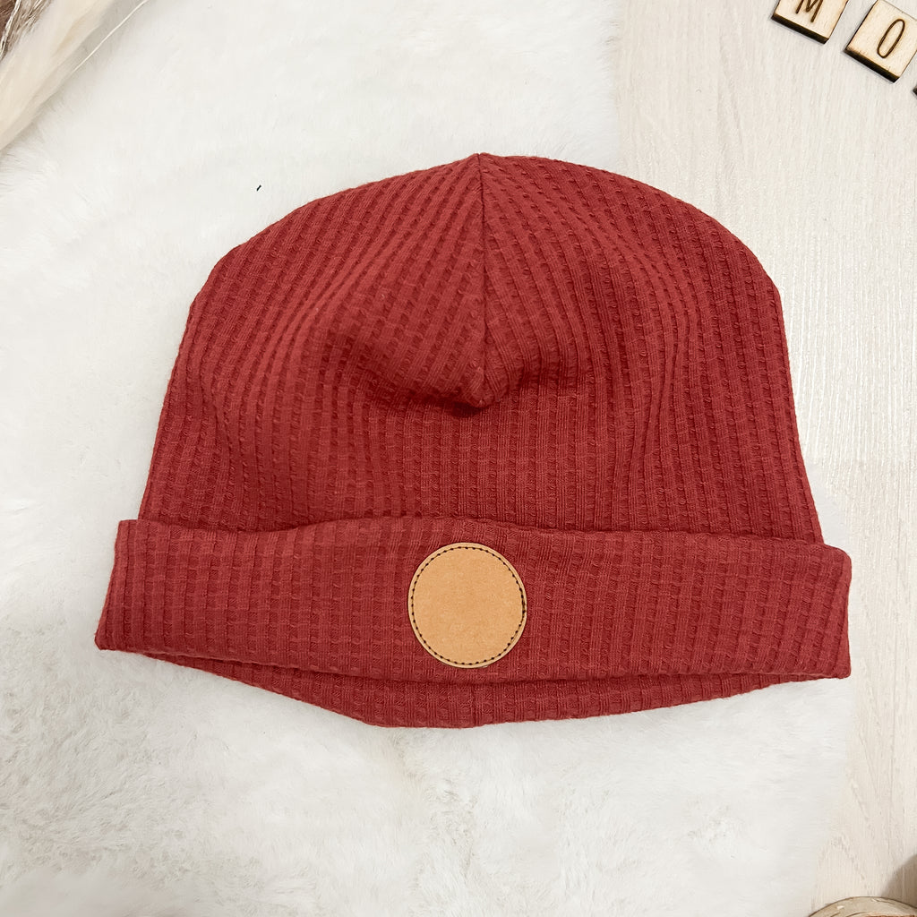 Beanie zum selber personalisieren - Rot - Gr. 34-45