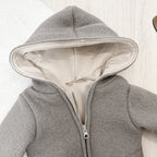 Walkjacke Grau - Gr. 80