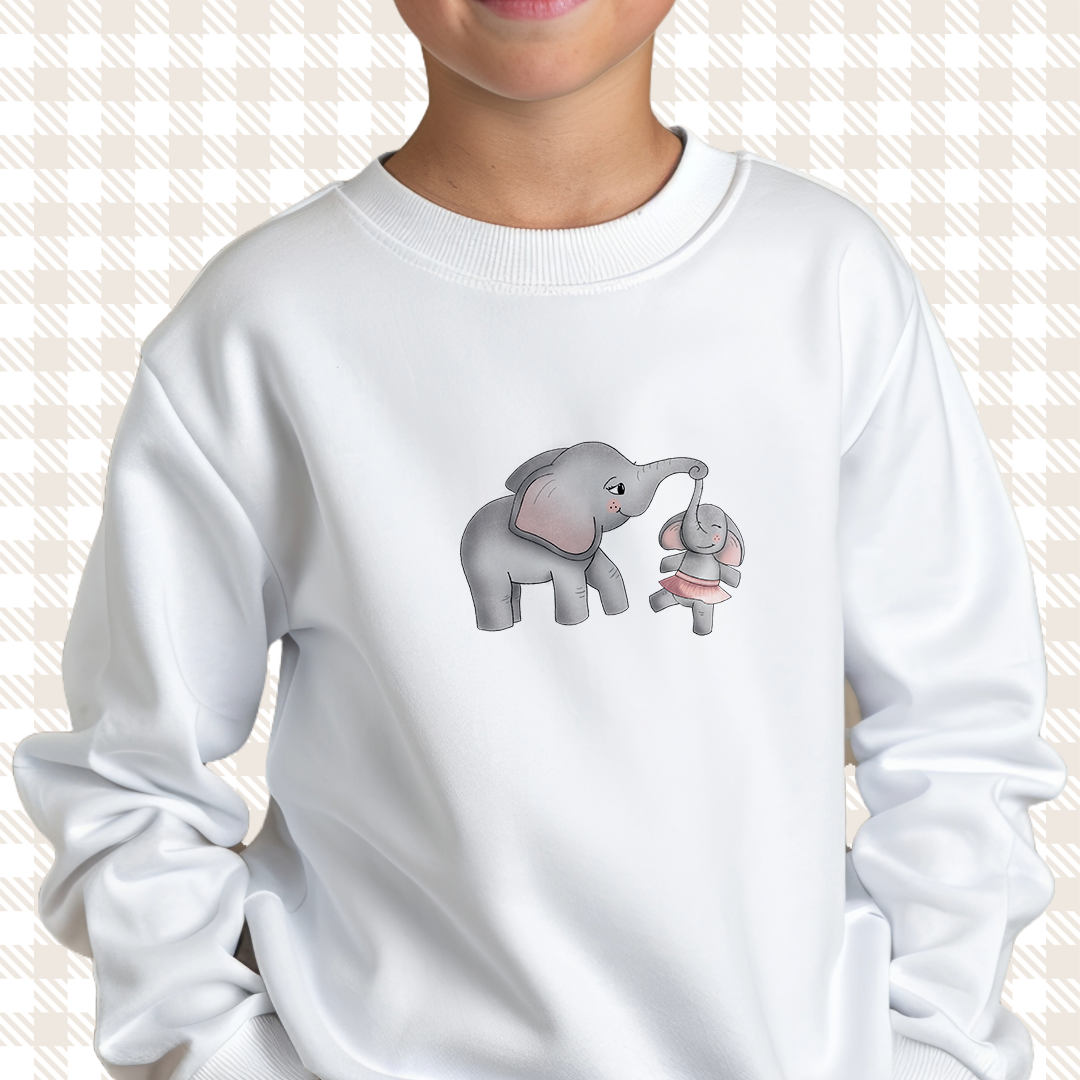 Bügelbild - Elefant