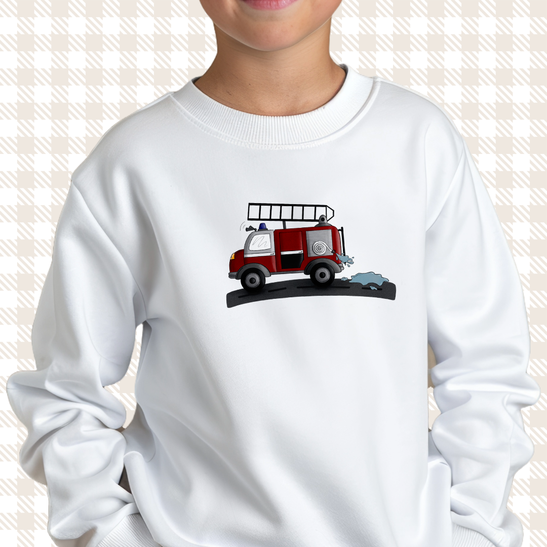 Bügelbild - Feuerwehrauto