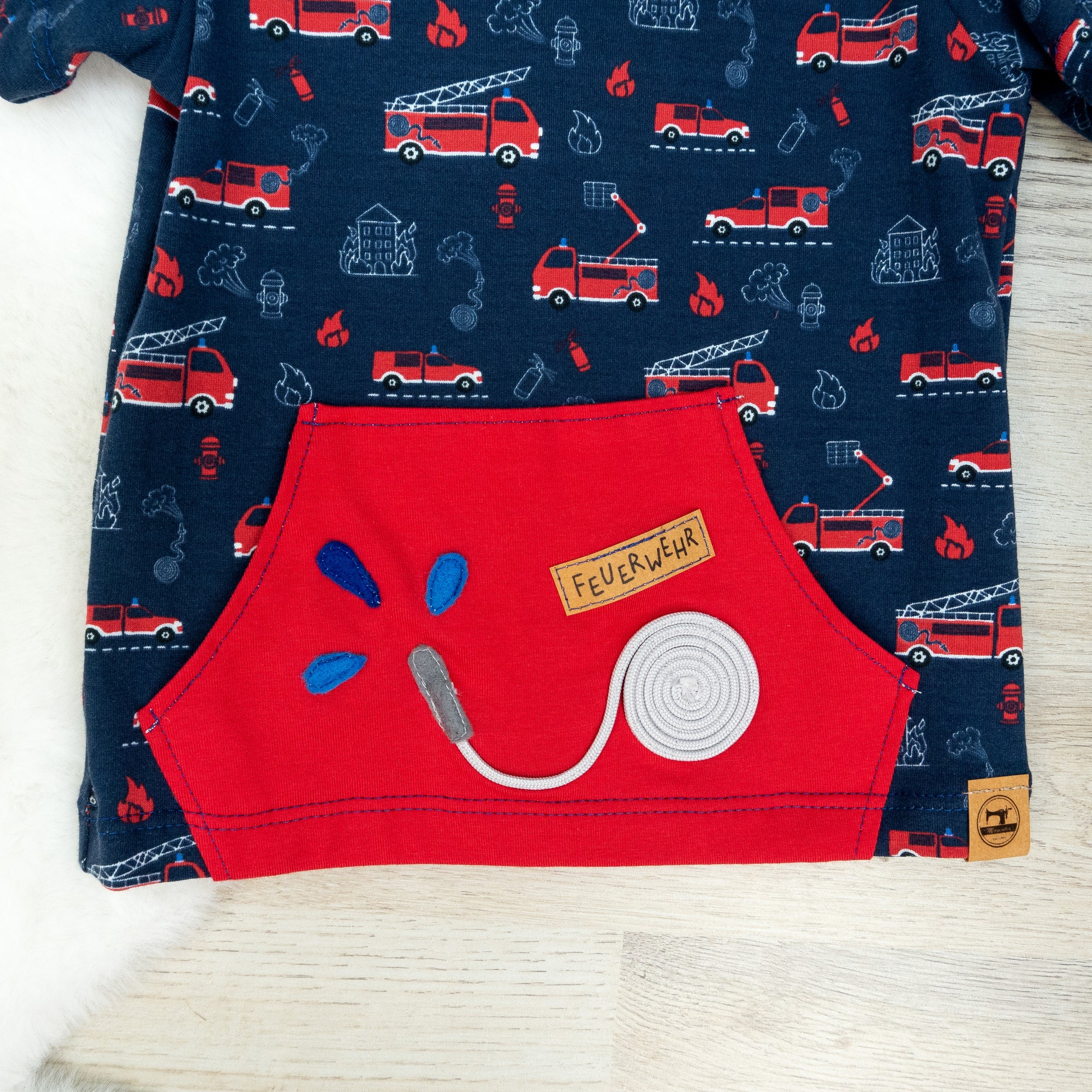 Shirt Feuerwehr - Gr. 80