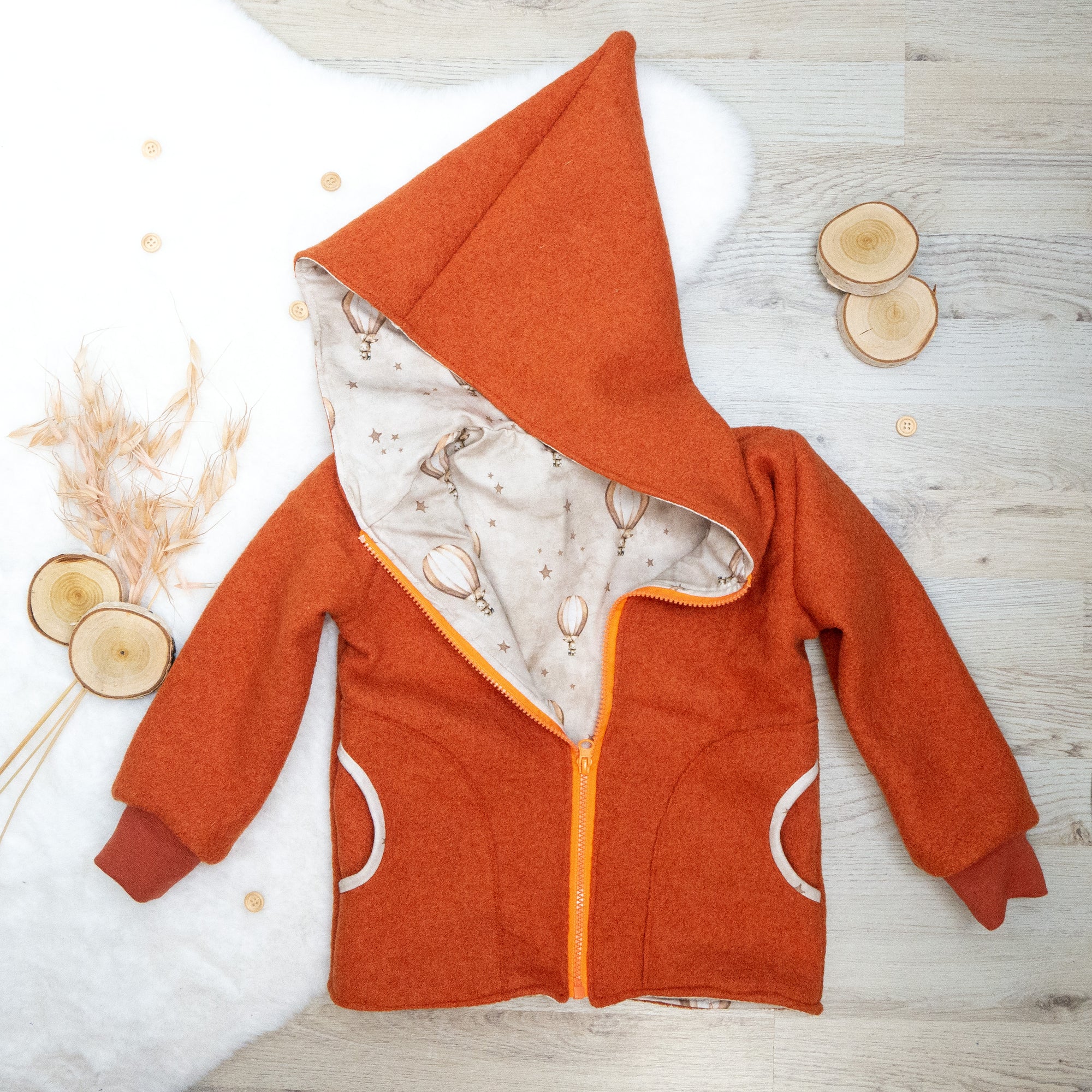 Wollwalk - Orange