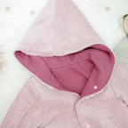 Teddyjacke Rosa - wendbare Kinderjacke - Gr. 104