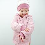 Teddyjacke Rosa - wendbare Kinderjacke - Gr. 104
