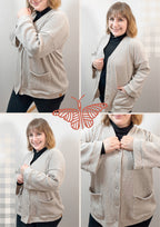 Schnittmuster Cardigan Kvinna