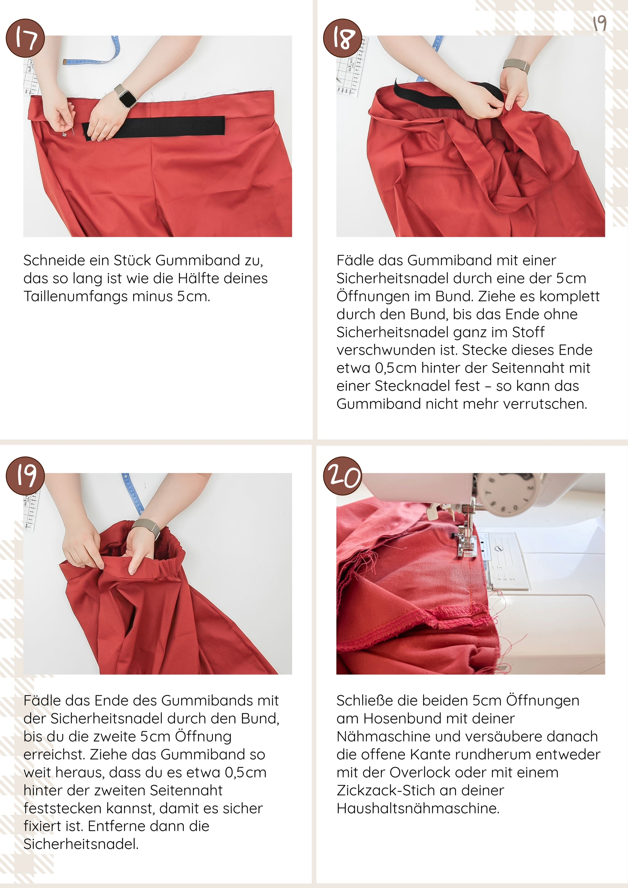 Schnittmuster Secret Pants Wanita