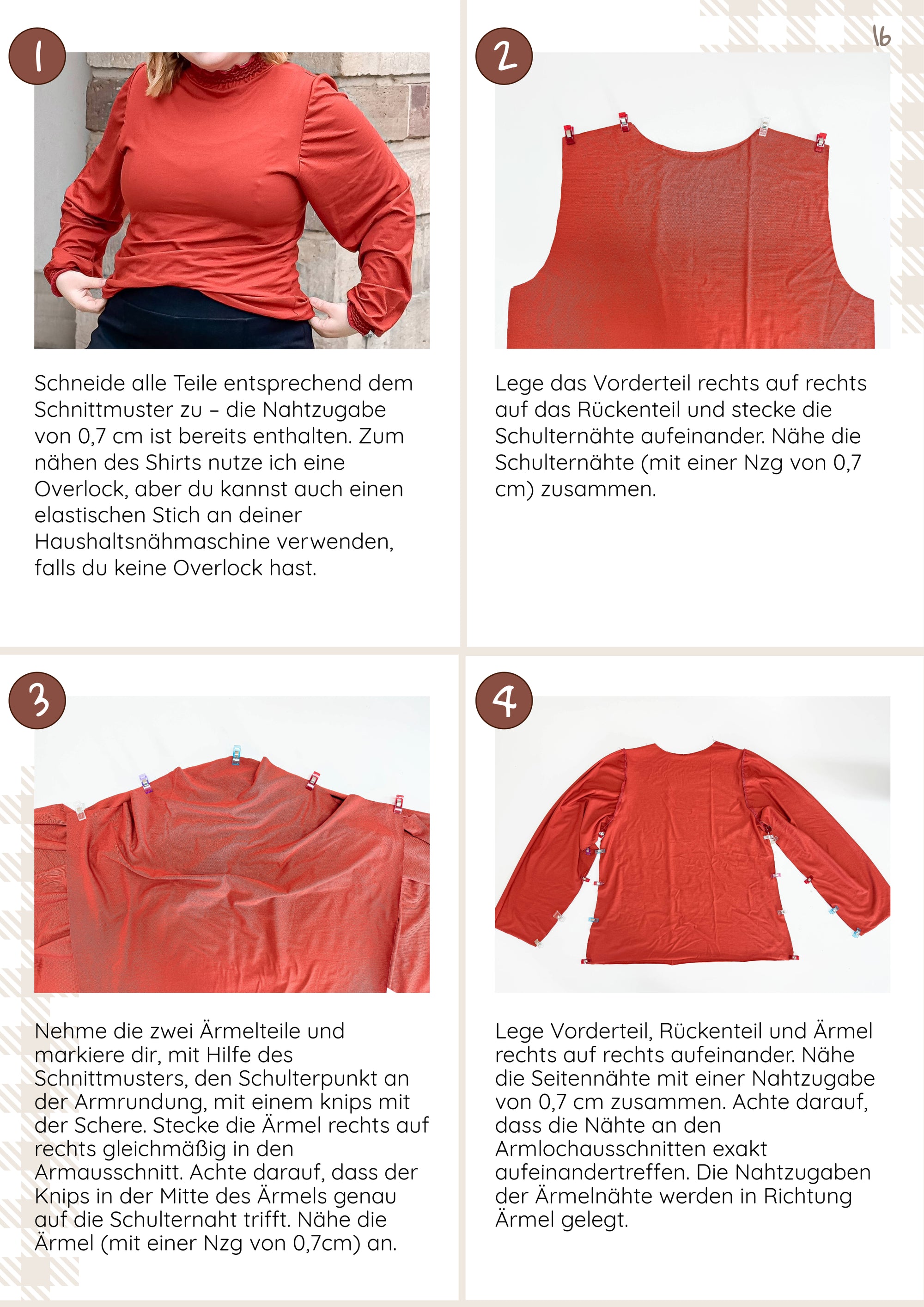 Schnittmuster Shirt Naag