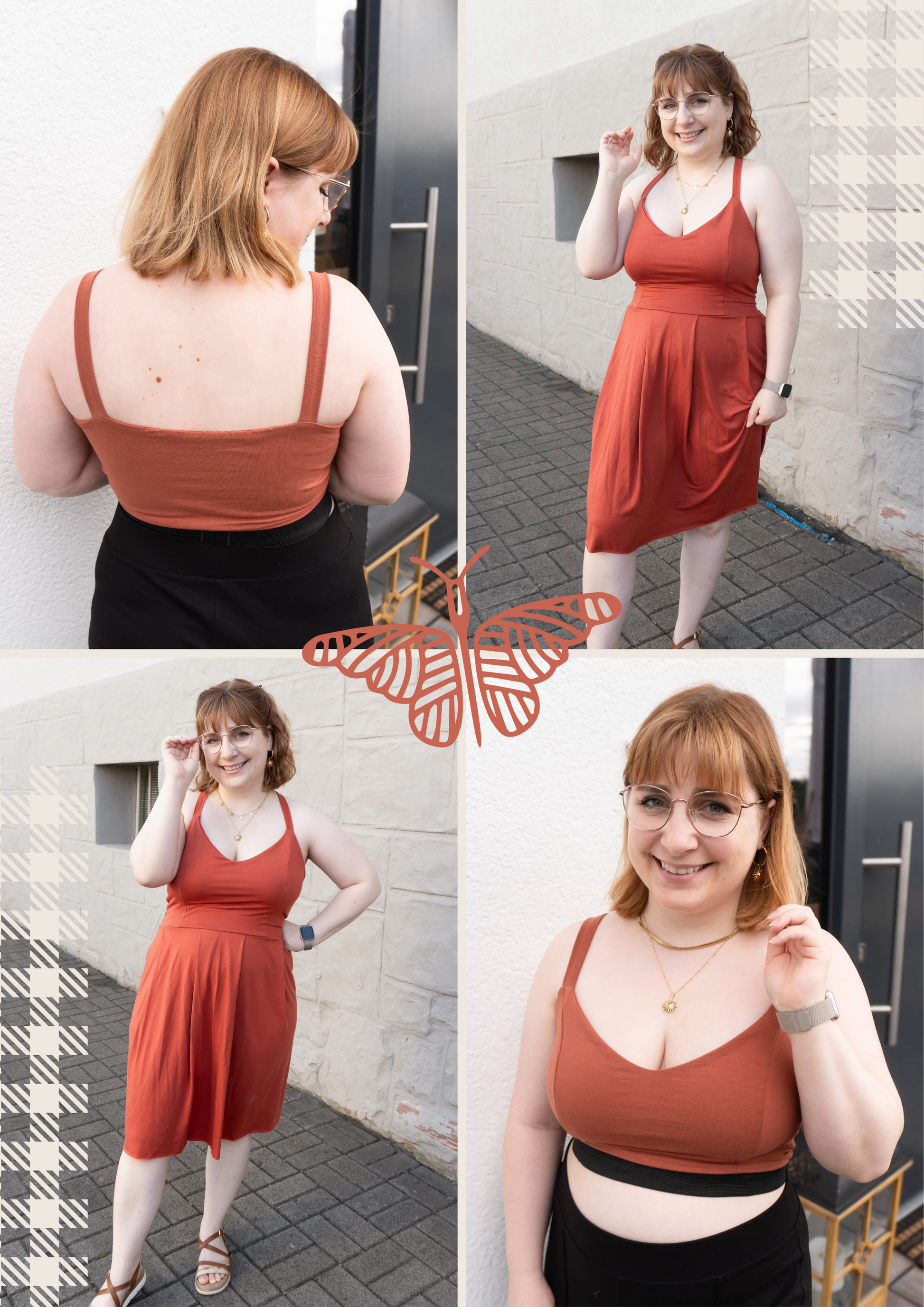 Schnittmuster Bustier, Top & Kleid Tolo