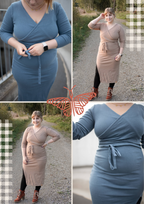 Schnittmuster Wickelkleid Thunga