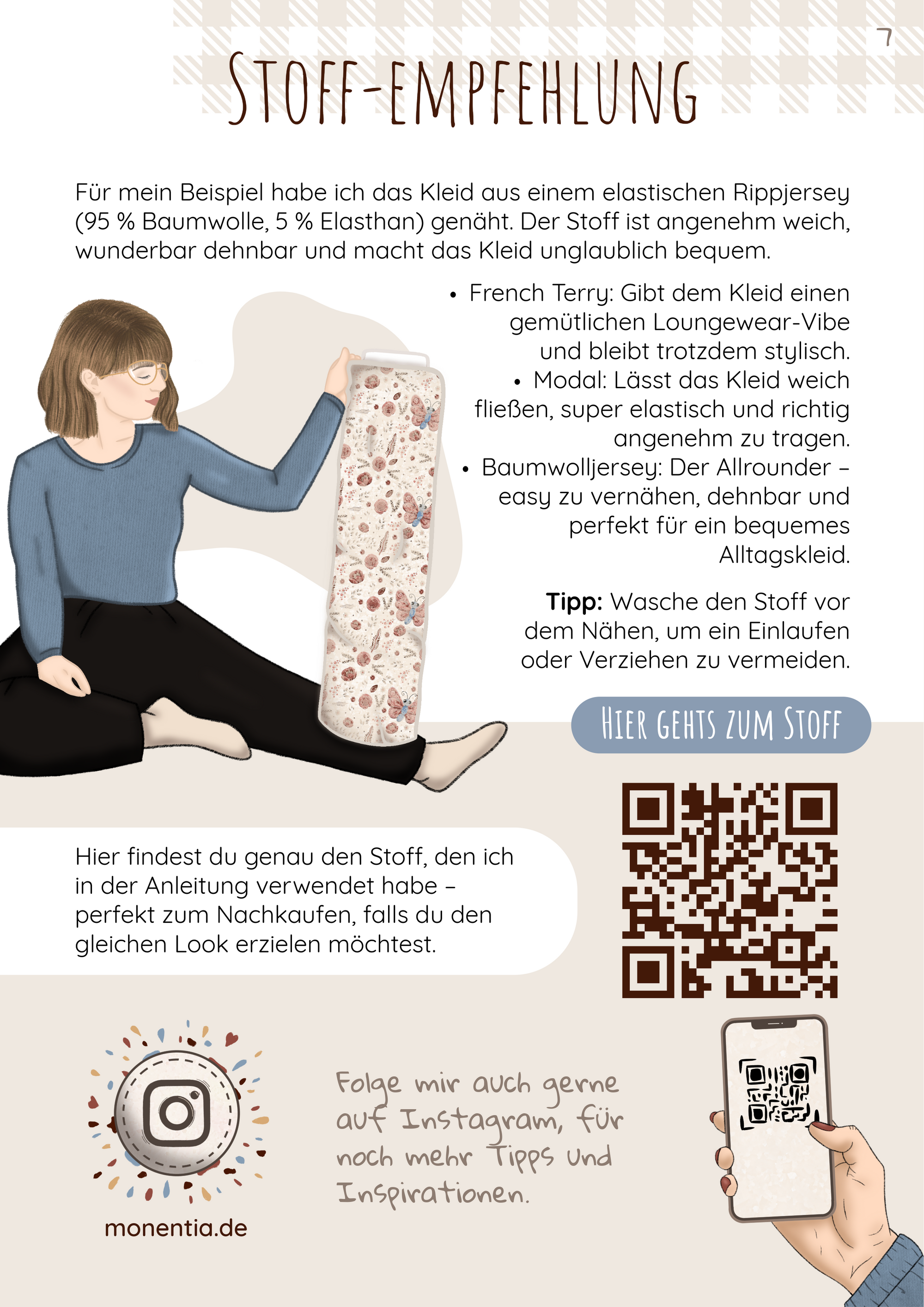 Schnittmuster Wickelkleid Thunga