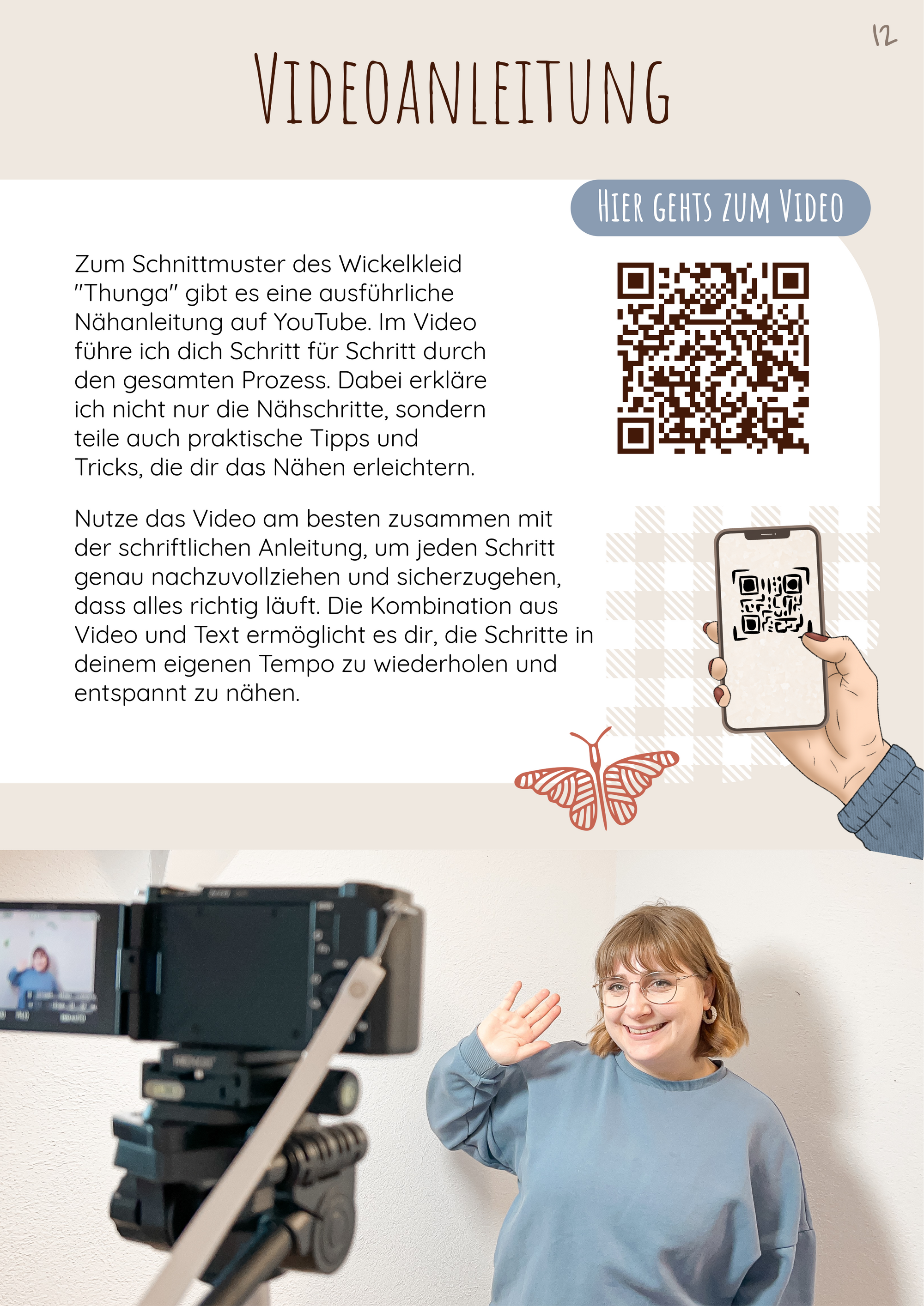 Schnittmuster Wickelkleid Thunga