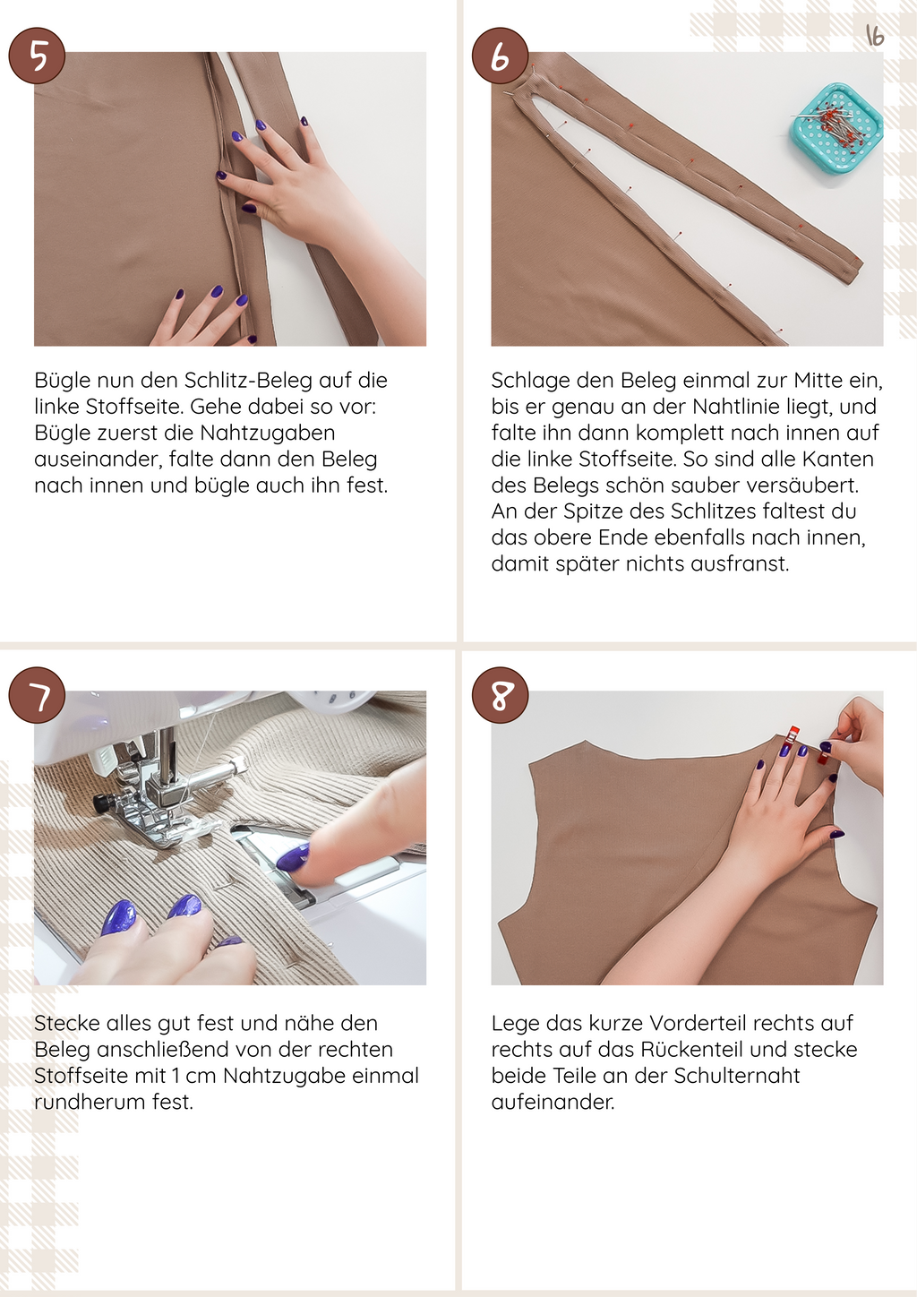 Schnittmuster Wickelkleid Thunga