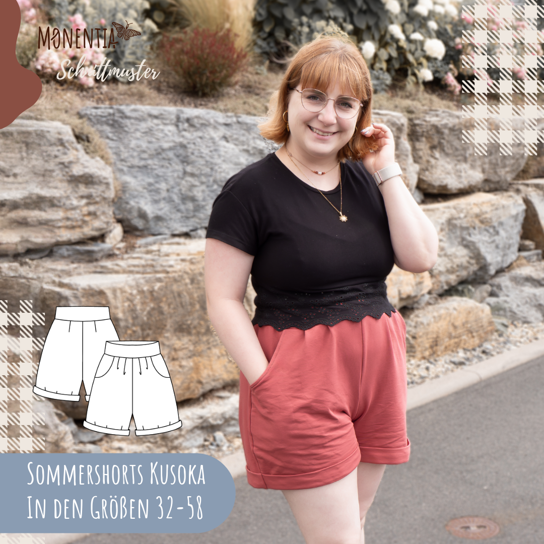 Schnittmuster Sommershorts Kusoka