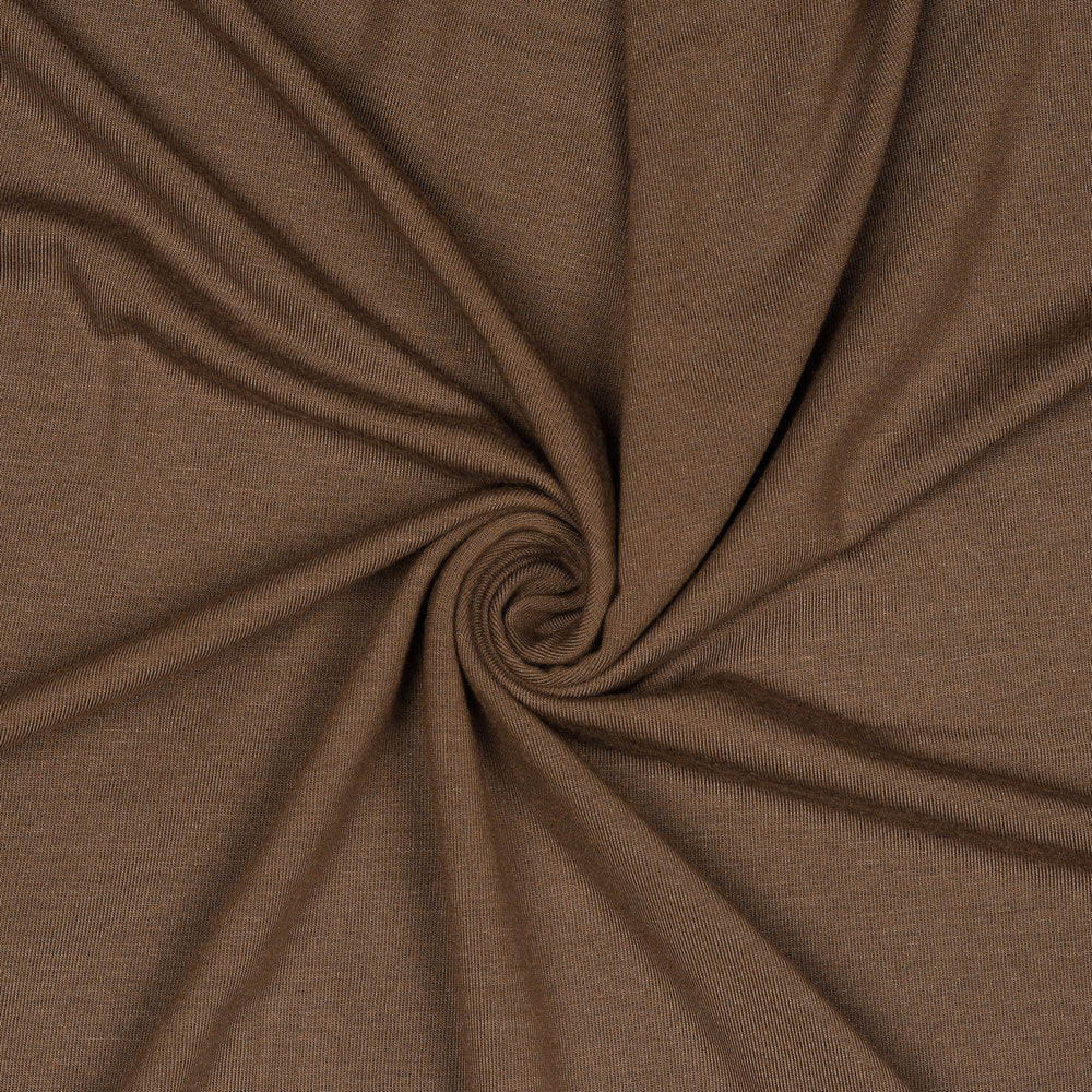 TENCEL™ Modal Jersey - Karamellbraun