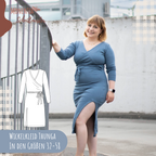 Schnittmuster Wickelkleid Thunga