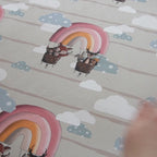 BIO French Terry - Regenbogen Reise