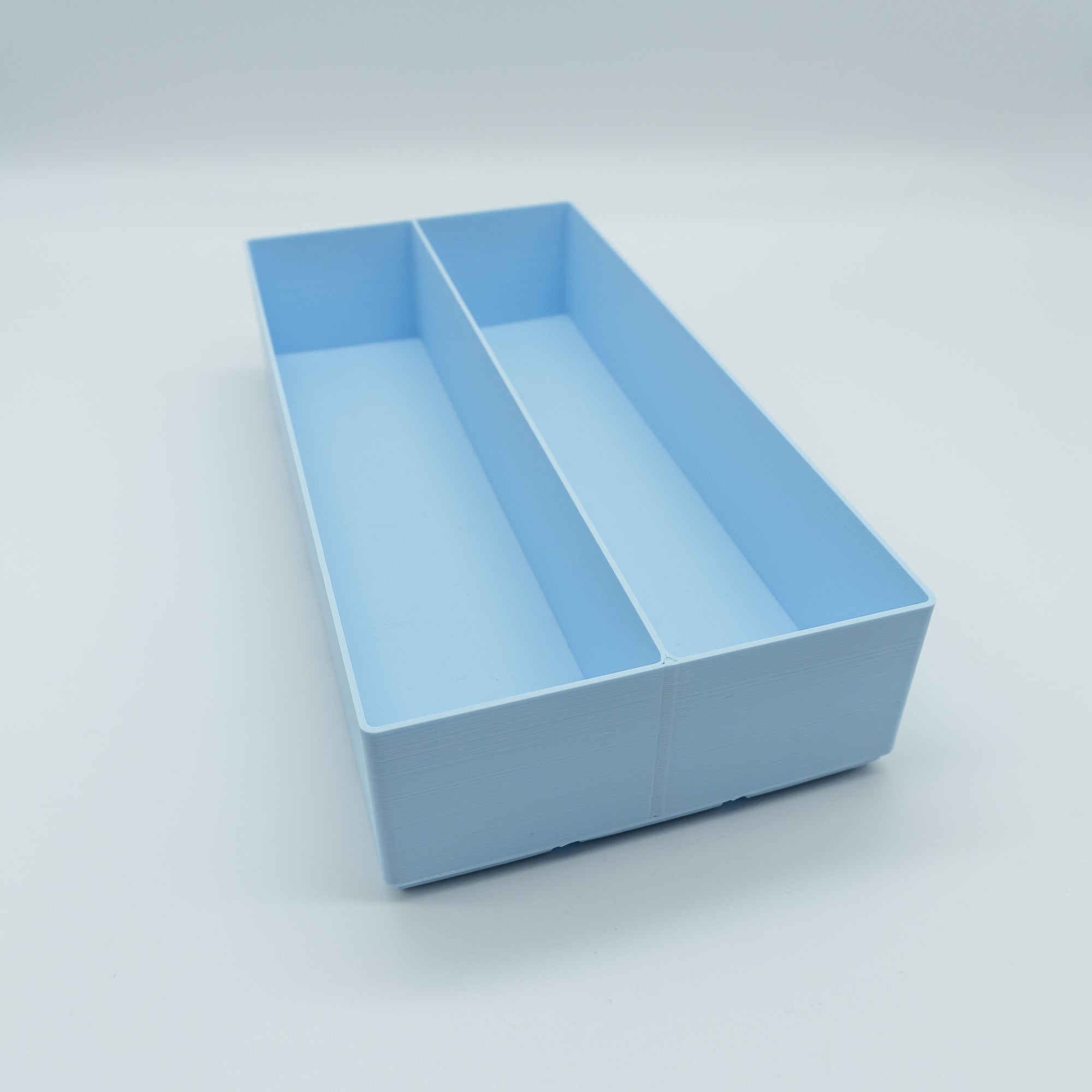 3x6 Aufbewahrungsbox mit 2 Fächern