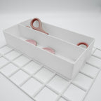 3x6 Aufbewahrungsbox mit 2 Fächern