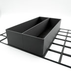 3x6 Aufbewahrungsbox mit 2 Fächern