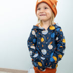 Hoodie leuchtende Planeten - Gr. 104